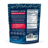 Laird Superfood Instant Latte 100% Arabica Coffee Sweet & Creamy, Non-Dairy, Superfood Creamer, Gluten Free, Non-GMO, Vegan, 8 oz. Bag, Pack of 1