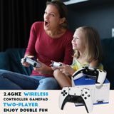 Retro Video Game Console, Plug and Play Controllers Video Game Retro Play Game Console Built in 20000+ Games, 23 Classic Emulators, 4K High Definition HDMI Output for TV