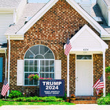 Trump 2024 Yard Sign, Trump Signs for Yard, 12" x 18" inches Double Sided with H-Metal Stake, Trump 2024 Signs for Yard, Maga Yard Sign, Trump Signs, Donald Trump Yard Sign, Trump Lawn Sign