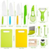 Kids Knife Set for Real Cooking: 40 Pcs Montessori Kitchen Tools for Toddlers, Gifts Toy for 2 3 4 5 6 7 8 9 10 Year Old Boys Girls Birthday Christmas