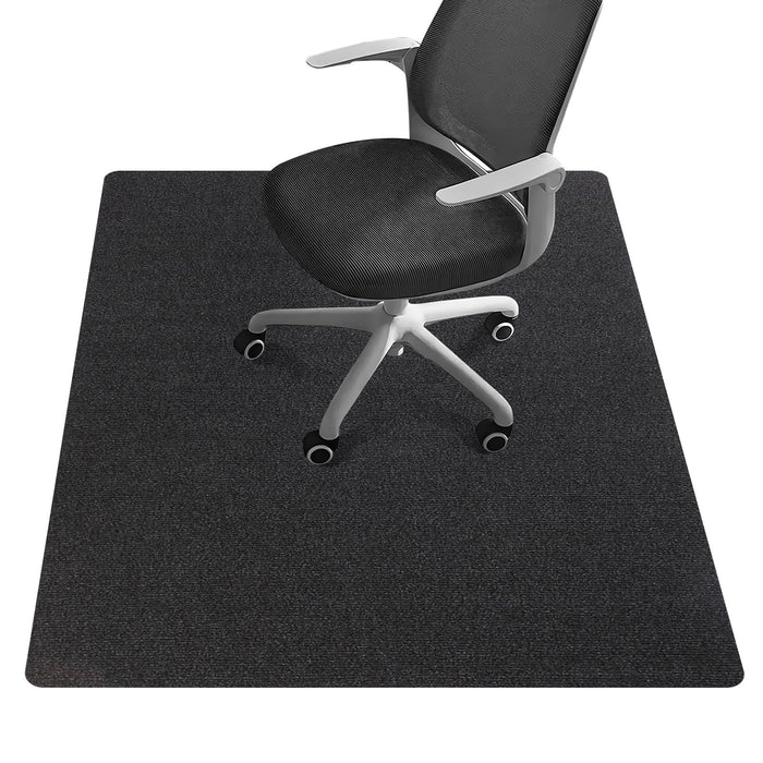 Riveroy Office Chair Mat - for Hardwood Floors, Large Non-Slip Easy-Clean Floor Protection Blanket (Black, “48 x 36in”).