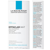 La Roche-Posay Effaclar Mat | Daily Moisturizer For Oily Skin | Visibly Reduces The Look Of Pores | Oil-Free Mattifying Moisturizer | Smooths Skin Texture | Non-Comedogenic & Dermatologist Tested