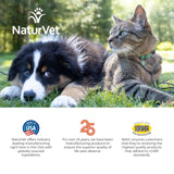 NaturVet All-in-One Dog Supplement - for Joint Support, Digestion, Skin, Coat Care – Dog Multivitamins with Minerals, Omega-3, 6, 9 – Wheat-Free Vitamins for Dogs – 13-Ounce Powder