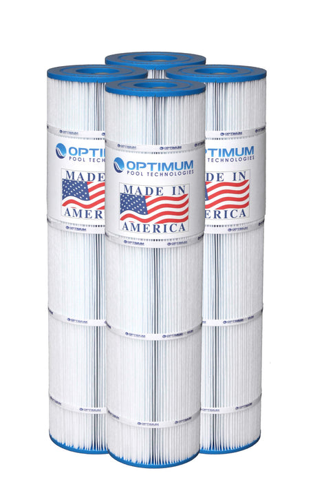 Optimum Pool Technologies Pool Filter 4-Pack, Compatible Replacement for Jandy® CL340 R0554500, Unicel C-7459, Filbur FC-0800, & Pleatco PJAN85 Filter Cartridges