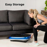 LifePro Vibration Plate Exercise Machine - Whole Body Workout Vibration Fitness Platform w/ Loop Bands - Home Training Equipment - Remote, Balance Straps, Videos & Manual