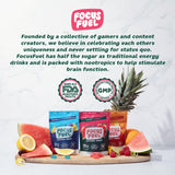 FocusFuel Energy Chews - Focus + Energy Gummies, 100mg Caffeine per 2 Gummies, includes B12, Magnesium, Electrolytes, All-Natural Ingredients (Watermelon - 30 Chews, 3.17oz)