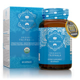 Triphala Capsules – USDA Organic Certified | Vegan Triphala Tablets | 100% Natural Herbal Triphala Guggulu Supplement | Natural Fusion Extract Potency | Ayurveda | 60 Caps | Trifala Churna