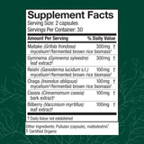 Host Defense MycoBotanicals Capsules - Herbal Supplement with Chaga, Reishi & Maitake Mushrooms - Mushroom Mycelium Supplement for Healthy Balance - 60 Capsules (30 Servings)*