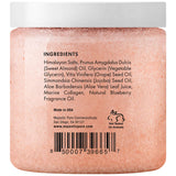 MAJESTIC PURE Himalayan Salt Body Scrub with Collagen and Sweet Almond Oil - Exfoliating Salt Scrub to Exfoliate & Moisturize Skin, Deep Cleansing - 10 oz