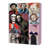 Halloween Advent Calendar 2024, 24 Day Halloween Countdown Calendar, Contains 24 Gifts Dolls, Nightmare Before Christmas Advent Calendar, Scary Halloween Doll Collectible Horror Figures Gift (Pink)