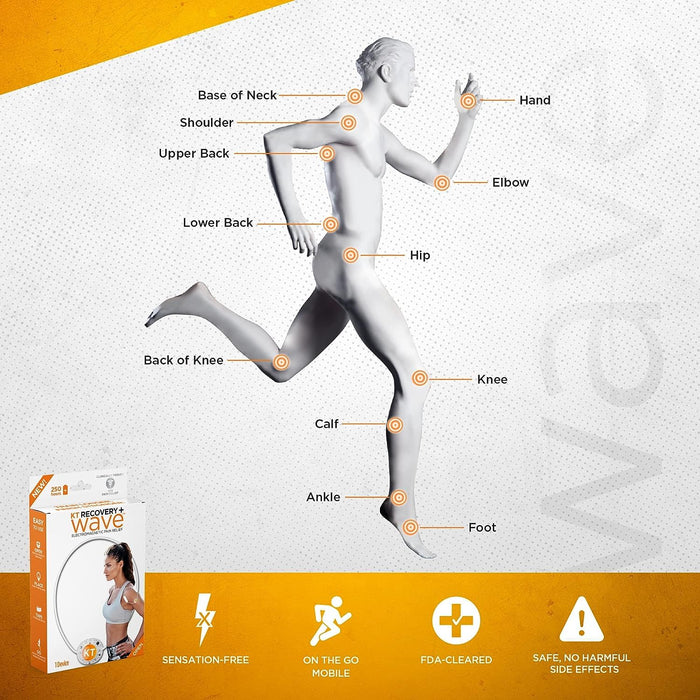 KT Tape KT Recovery+ Wave™ Electromagnetic Pain Relief Device