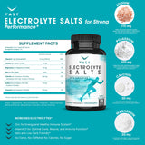 VALI Electrolyte Salts Rapid Oral Rehydration Replacement Pills. Hydration Nutrition Powder Supplement, Recovery & Relief Fast. Fluid Health Essentials. Keto Salt Mineral Tablets. 120 Veggie Capsules