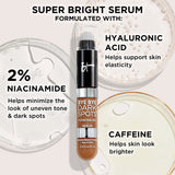 IT Cosmetics Bye Bye Dark Spots Concealer + Brightening Serum – 2% Niacinamide, Hyaluronic Acid & Caffeine - Medium Coverage, Natural Finish, All Skin Types – 50 Rich Cool, 0.22 fl. oz