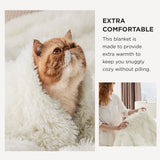 Bedsure Soft Cream Throw Blanket for Couch, Fluffy Fuzzy Blankets & Throws for Bed, Sofa, Cozy Plush Sherpa Fleece Faux Fur Blanket, Thick Warm Christmas Blanket Gifts for Women, Men, 50x60