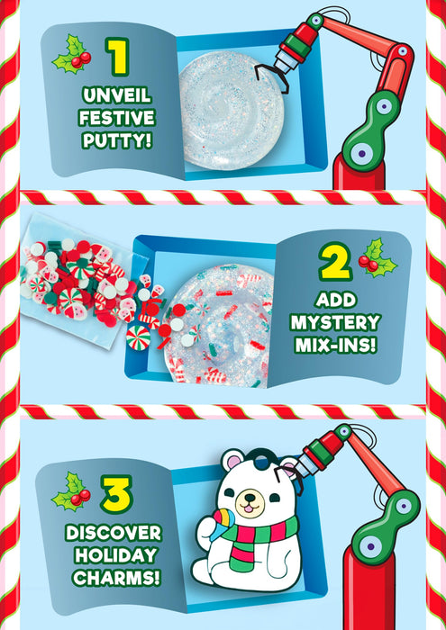 Crazy Aaron’s Putty Advent Calendar 2024 Kids - Putty Slime kit for Girls and Boys Ages 8-12 DIY - Crazy Aaron’s Thinking Putty® - Made in The USA