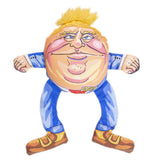 FUZZU Humptee Trumptee Donald Trump Political Parody Novelty Chew Toy with Squeaker, Large 17"