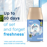 Glade Automatic Spray Air Freshener Refill, Scented Air Freshener for Home and Bathroom, Clean Linen, 6.2 Oz, 3 Count