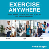 Home Ranger Premium Shoulder Pulley System – Original Version, Model 240 – Ergonomic Handles and Web Strap for Secure Over-The-Door or Side Attachment – Easy Set-up, Range of Motion Exercise Device