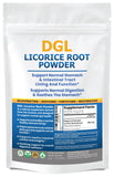 DGL Licorice Supplement: Stomach Relief, Leaky Gut Repair, DGL Powder for Digestive Restoration, Acid Relief - DGL Licorice Root Extract Powder, 140 serv.