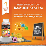 Airborne Vitamin C 750mg (per Serving) Assorted Fruit Gummies (63 Count in a Bottle), Gluten-Free Immune Support Supplement with Vitamins C E, Selenium (Pack of 3)