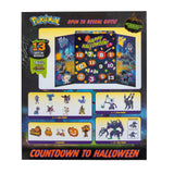 Pokémon 2024 Halloween Countdown Advent Calendar for Kids, 16 Gift Playset - 13 Days of Reveal with 11 Toy Character Figures & 5 Accessories - Pikachu, Eevee & More - 4.5" Deluxe Action Grimmsnarl - Gift for Boys & Girls 4+