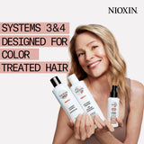 Nioxin System Kit 3, Color Treated Hair with Light Thinning, Full Size (3 Month Supply)