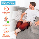 COMFIER Heated Knee Brace Wrap with Massage,Vibration Knee Massager with Heating Pad for Knee, Leg Massager, FSA or HSA eligible,Heated Knee Pad for Stress Relief