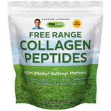 ANDREW LESSMAN Free Range Collagen Peptides Powder 240 Servings - Supports Smooth Soft Skin, Comfortable Joints. 100% Pure. Super Soluble. Unflavored. No Sugar. No Additives.