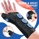 FEATOL Wrist Brace With Thumb Support for Dequervains Tendonitis-Thumb Brace for Carpal Tunnel, Tendonitis, Arthritis Pain Relief-Thumb Spica Splint for Night-Right Hand Large/X-Large-for Men and Women