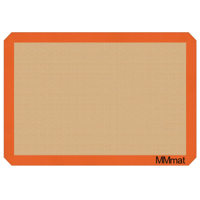MMmat Silicone Baking Mats - Best German Silicone - Non Slip Silicone Baking Sheet, Non Stick Reusable Silicone Mats for Baking, Oven Liner, Counter Mat - 3/4 Sheet Baking Mat for Oven