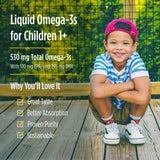 Nordic Naturals Pro DHA Junior, Strawberry - 4 oz - 530 mg Total Omega-3s with EPA & DHA - Brain Development & Visual Function - Non-GMO - 48 Servings