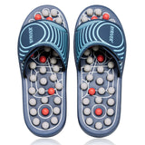BYRIVER Acupressure Foot Massage Slippers Shoes Sandals, Reflexology Massager Tools, Relieve Back Tension Pressure Arthritis Pain, Present Gifts for Dad Mom(05L)