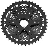 microSHIFT ADVENT Cassette - 9 Speed, 11-42t, Black, ED Coated, Alloy Large Cog