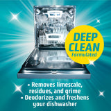 Dishwasher Cleaner And Deodorizer 24 Pack - 1 Year Supply Deep Clean Dishwasher Cleaner Tablets, Septic Safe Dishwasher Cleaning Tablets, Dish Washer Cleaner To Remove Limescale, Mineral Buildup, Odor