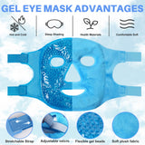 Candyfouse Ice Pack Cold Face, Eye Masks Reduce Face Puff, Dark Circles, Reusabl