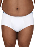 Fruit of the Loom mens Tag-free Cotton Briefs Underwear, Big Man - 6 Pack White, 3X-Large US