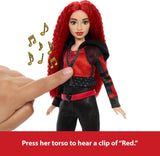 Mattel Disney Descendants: The Rise of Red Doll – Singing Red Doll with Movie-Inspired Clothes & Accessories, Sings “Seeing Red”