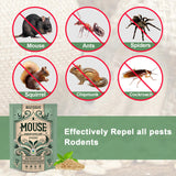 Rodent Repellent, Mafoiray Mouse Repellent Pouches Squirrel Repellent Natural Rodent Repelling, Eco-friendly Peppermint Oil Outdoor to Keep Mice Out, Repel Mice from RV/Car/Garage/Home/Garage