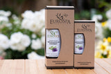 EuroSpa Aromatics Pure Eucalyptus Oil ShowerMist and Steam Room Spray, All-Natural Premium Aromatherapy Essential Oils - Lavender Infused, 2oz