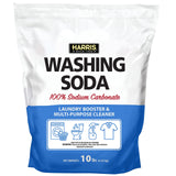 Harris Washing Soda, Sodium Carbonate, Laundry Booster and Multipurpose Cleaner, 10lb