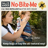 SALLYEANDER No-Bite-Me Repels Mosquitoes, Fleas, and Ticks - 8 oz - Organic Bug Repellent for Skin