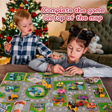 NIGOWAYS Christmas Advent Calendar 2023,24 pcs Advent Calendar Car Toy for Kids, 24 Days Countdown Calendar Toys,Christmas Countdown Calendars for Toddler Kids Boys