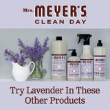 Mrs. Meyer's Clean Day Multi-Surface Everyday Cleaner, Cruelty Free Formula, Lavender Scent, 16 oz- Pack of 3