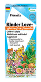 Floradix, Kinder Love Vegan Gluten-Free Children's Liquid Multivitamin for Healthy Development, 8.5 Fl Oz