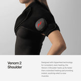 Hyperice Venom 2 - Advanced Heat + Vibration Wrap (Left Shoulder) - FSA or HSA Approved