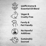 AromaTech Love Affair Aroma Essential Oil Blend, Pure Aromatherapy Diffuser Oil with Jasmine, Saffron & Cedarwood for Diffuser & Humidifier - 0.3 fl oz, 10 mL