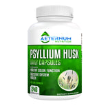 Aeternum Psyllium Husk Caps USA Made - Premium All Natural Fiber Supplement - 240 Husk Powder Capsules 725 Mg per Serving, Supports Healthy Digestive System - All Natural 100% Soluble