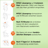 NYDA lice spray: Reimbursable head lice treatment for children and adults, 2x50 ml