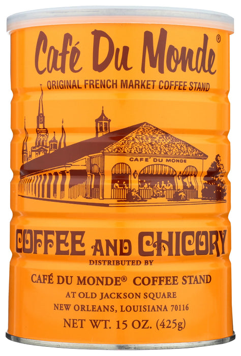 Cafe Du Monde Coffee Chicory, 15 Ounce Ground