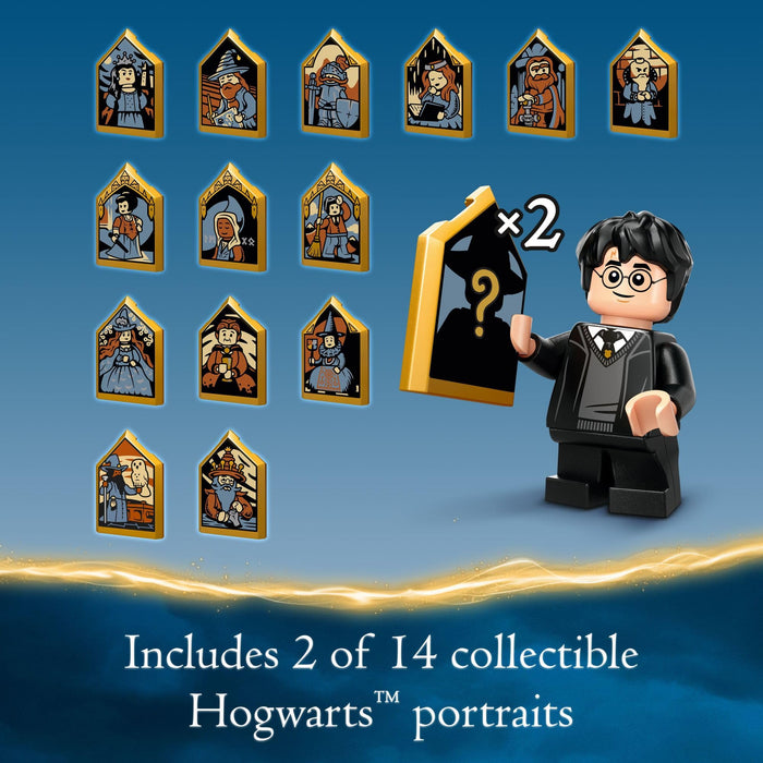 LEGO Harry Potter 2024 Advent Calendar, Hogwarts Fantasy Toy, Holiday Countdown Gift, 7 Minifigures, 16 Mini Builds, Gift Idea for Kids Ages 7 and Up, Holiday Harry Potter Figures, 76438